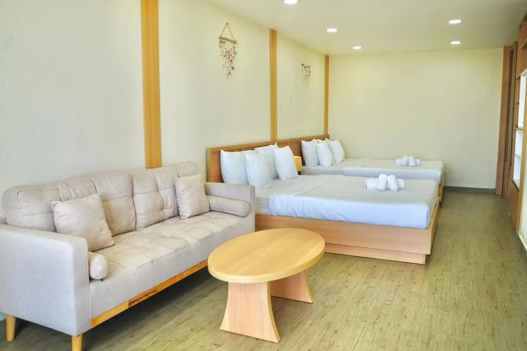 Phòng nhà nghỉ nhiều giường ở Phú Quý